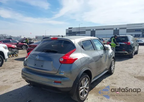 2014 Nissan Juke Sv z USA, uszkodzony, nr VIN JN8AF5MR9ET452340